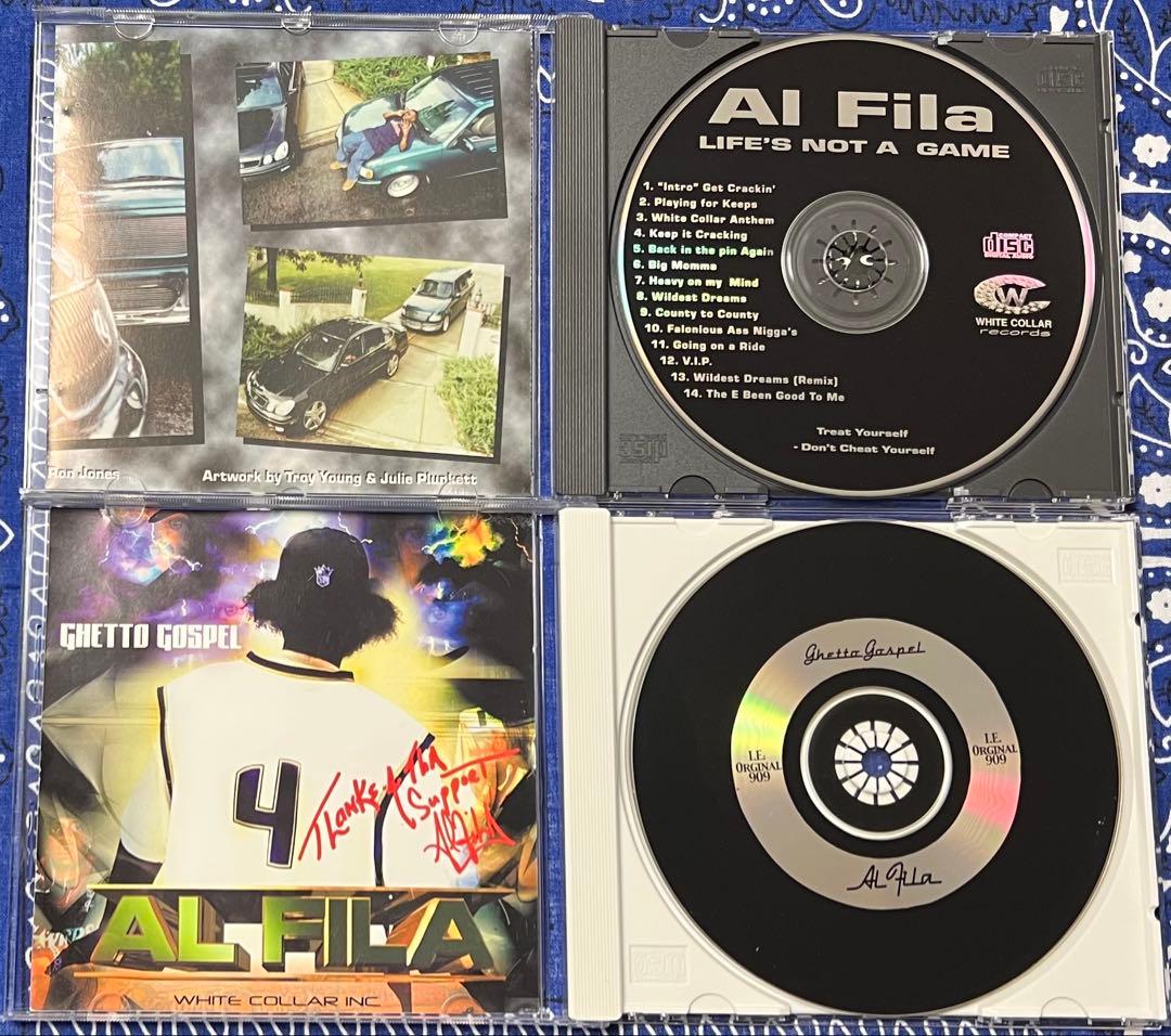 Al Fila 激レア2枚セット g-rap g-funk g-luv RARE