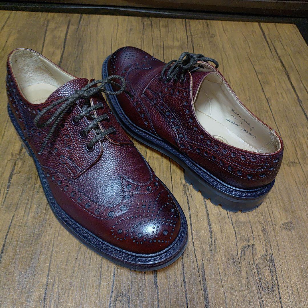 【新品同様】JOSEPHCHEANEY AVONC バーガンディグレイン 8 F