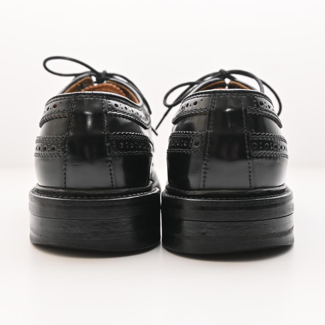 し*様 【24cm】REGAL リーガル ウイングチップ レザー シューズ ブラ