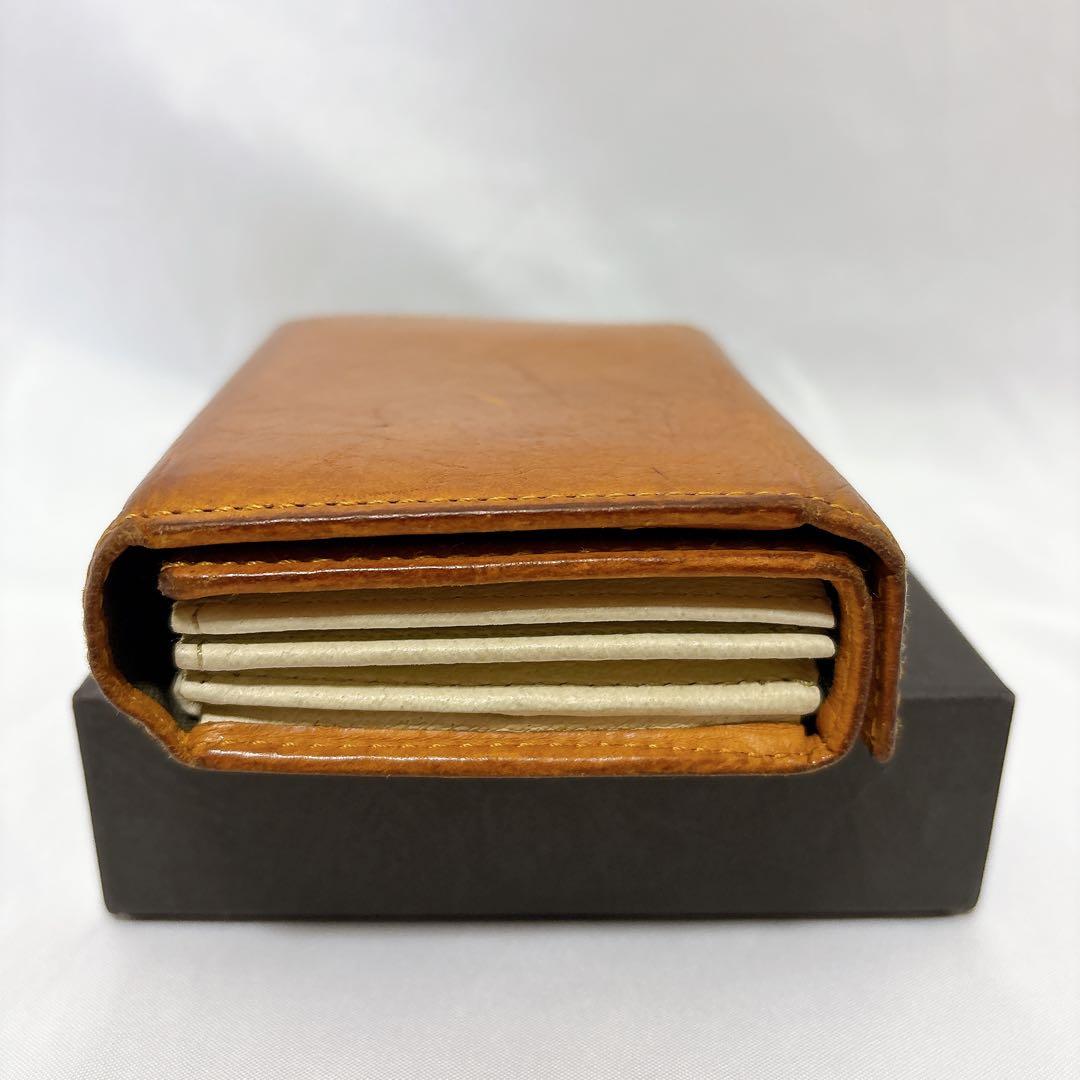 【レア✨️】エムピウ ミッレフォッリエ ブスケットコニャック ブラウン 財布