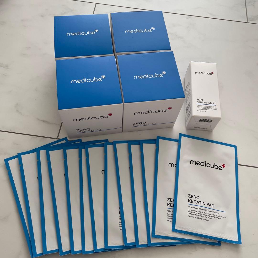 メディキューブ ゼロ毛穴パッド 70枚 美容液 ゼロケラパッド