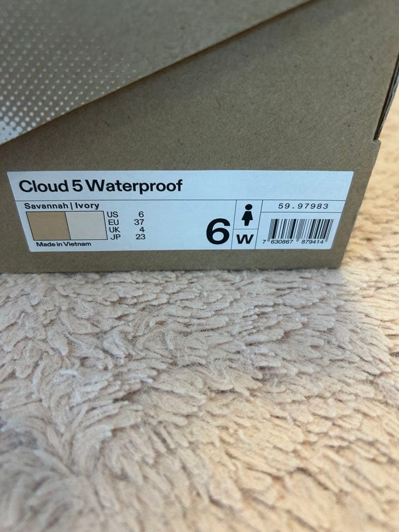 On Cloud Waterproof スニーカー 23センチ
