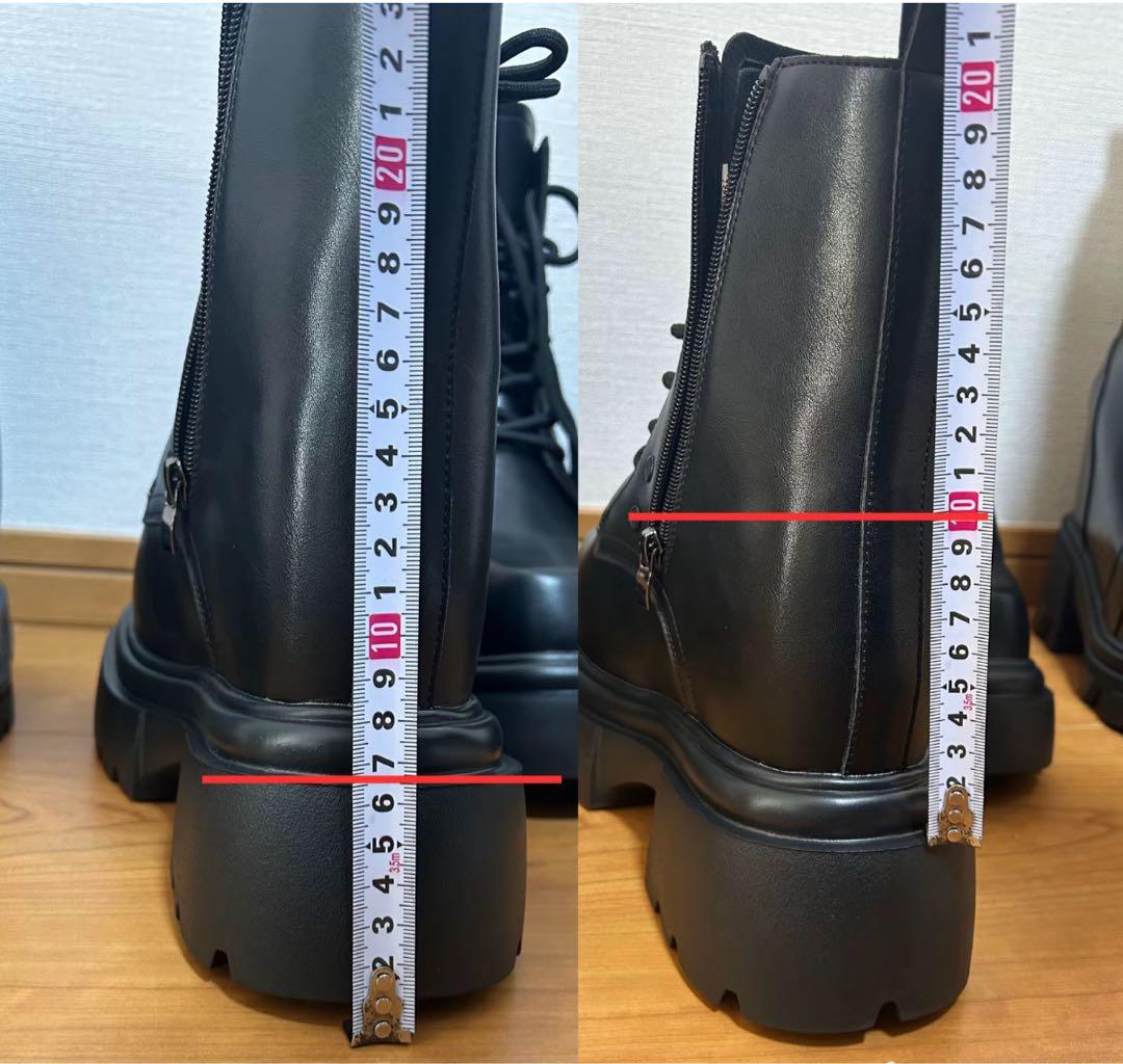 厚底ブーツ コスプレ 24.5cm