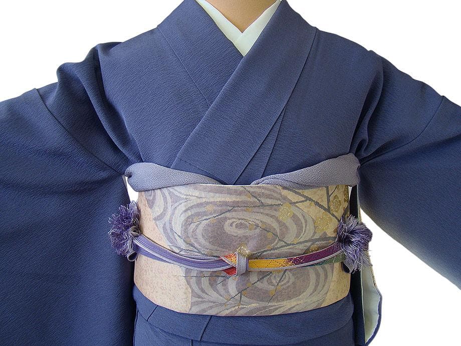 樽本伊勢蔵 訪問着＆袋帯・帯〆帯揚げセット（正絹）＜HH2204＞E30