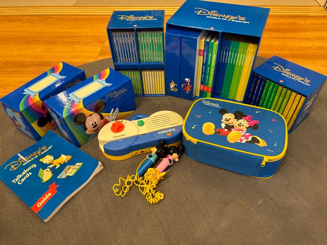 【11月限定値下げ】★ディズニー 英語システム ★トークアロングセット　他一式