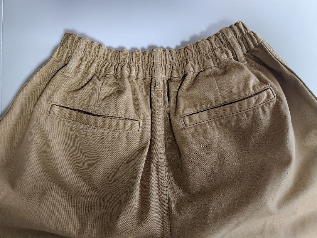 ハーベスティー　チノクロスサーカスパンツ　ベージュ