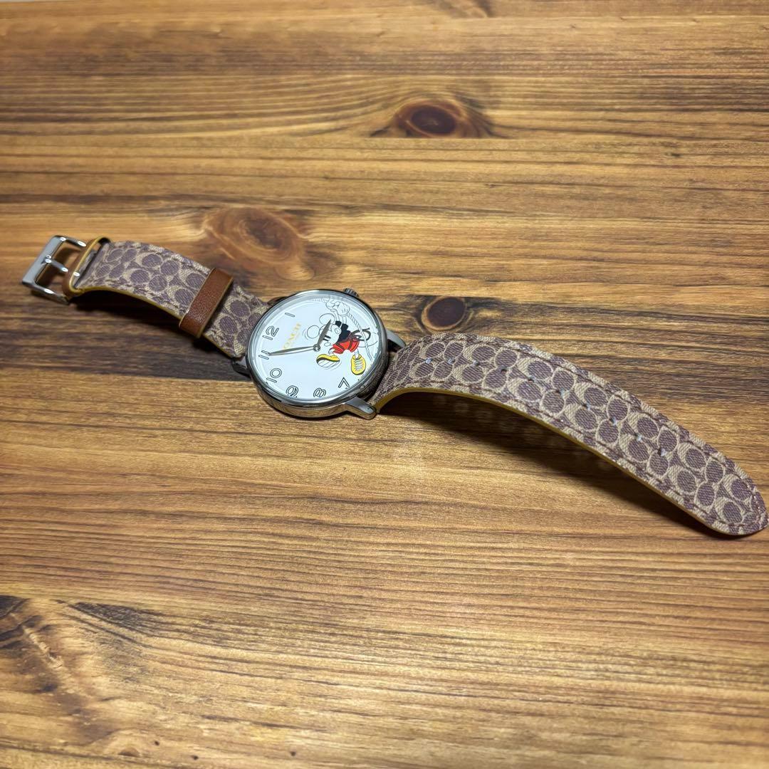 COACH ミッキーマウス 腕時計