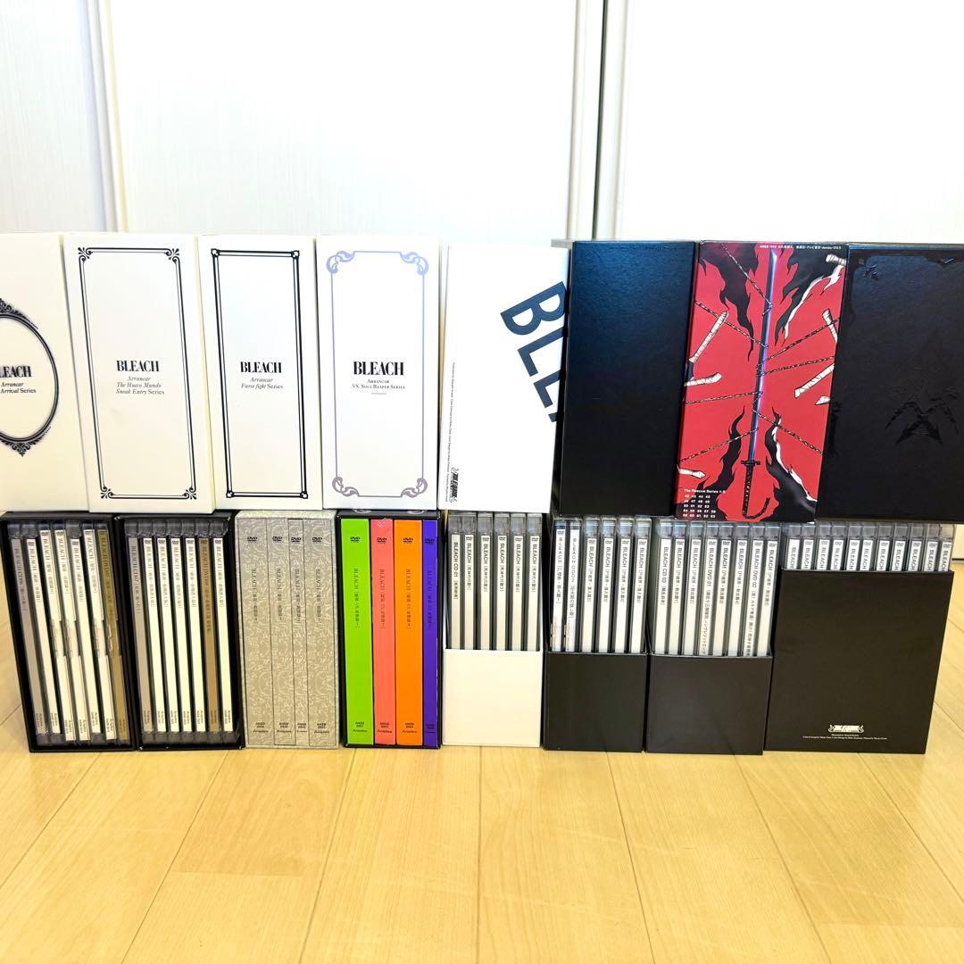 【定価24万】BLEACH DVD BOX 8箱53枚／初回特典設定資料集14冊