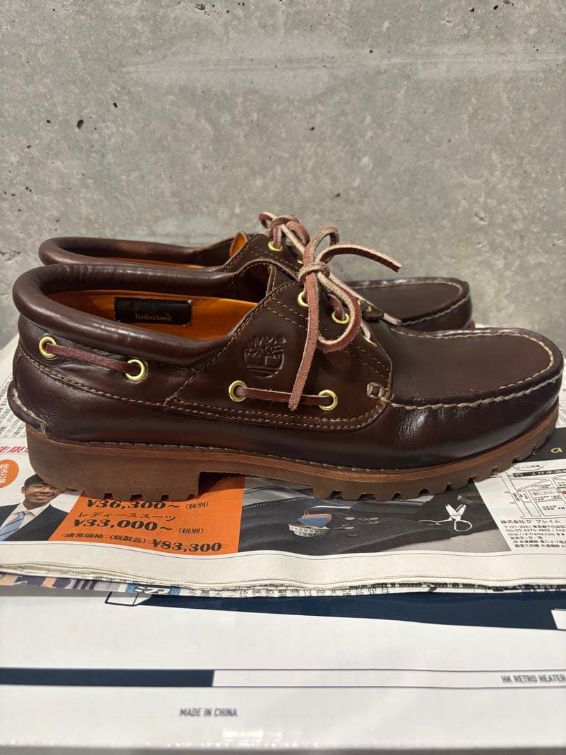 [最終値下げ] Timberland ティンバーランド ブラウン デッキシューズ