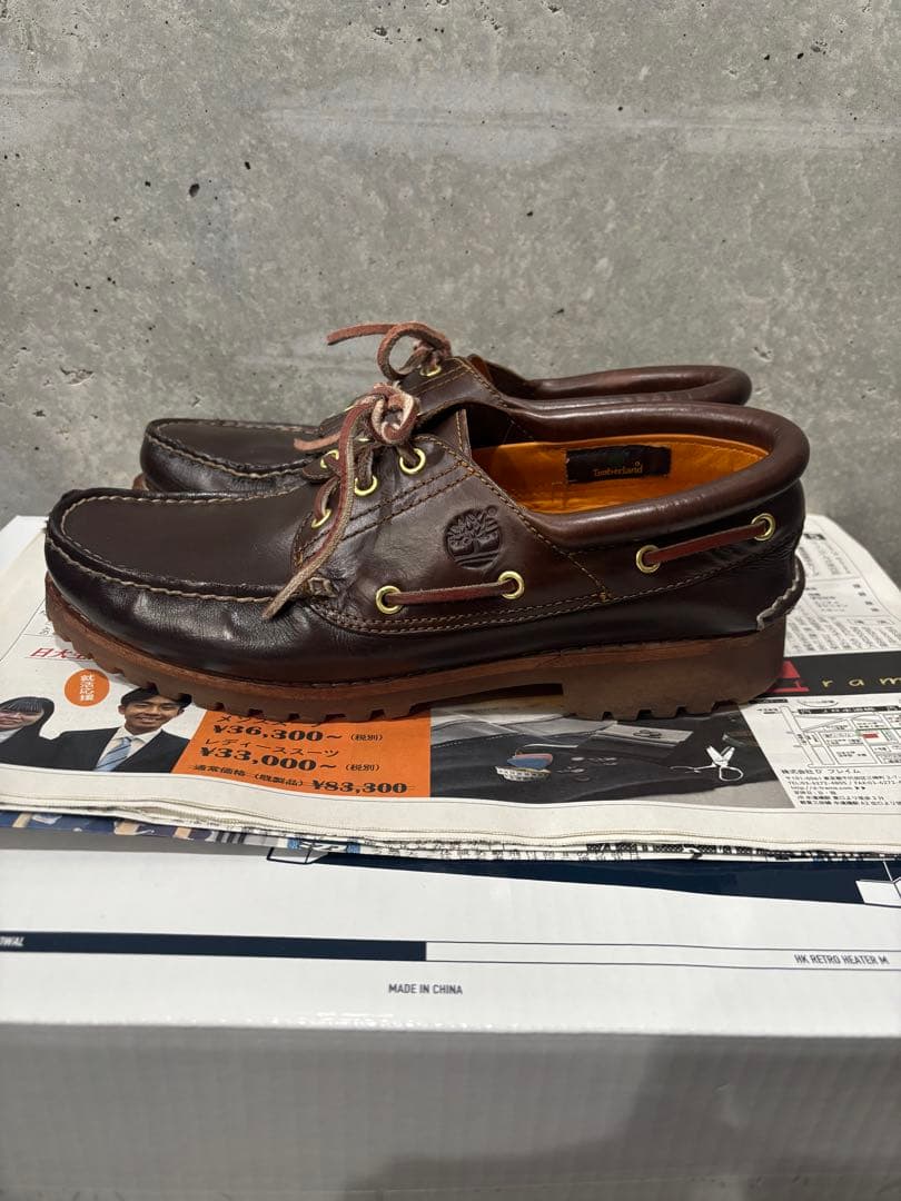 [最終値下げ] Timberland ティンバーランド ブラウン デッキシューズ