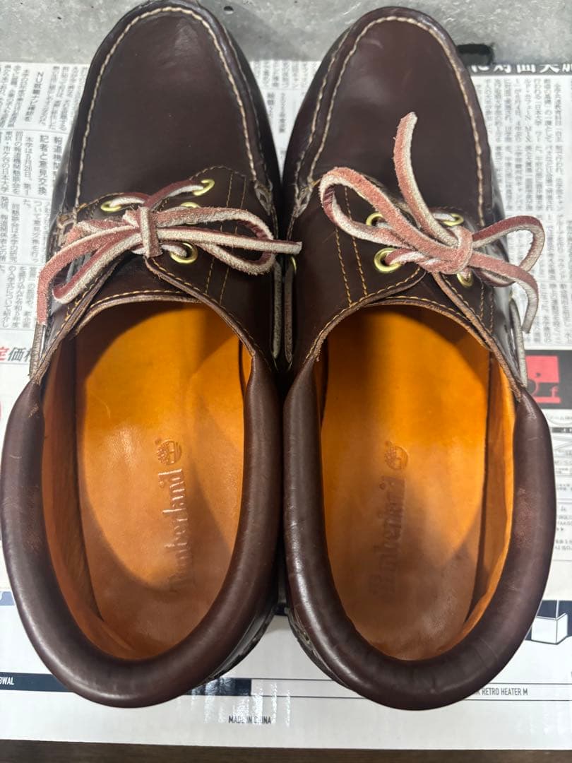 [最終値下げ] Timberland ティンバーランド ブラウン デッキシューズ