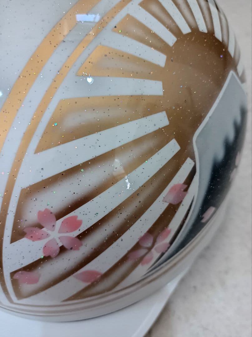 カスタムコルク半　黒金　白金　七色ラメ