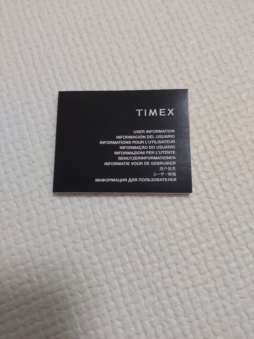 【新品未使用】CHUMS × TIMEX HWYC WEEKENDER