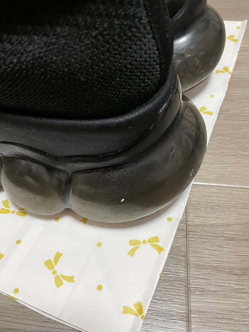 靴 New \"Jewelry\" High Shoes Black