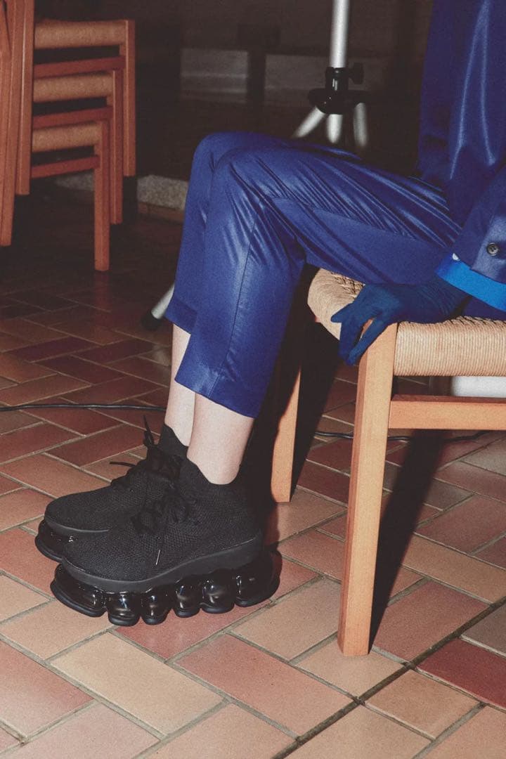 靴 New \"Jewelry\" High Shoes Black