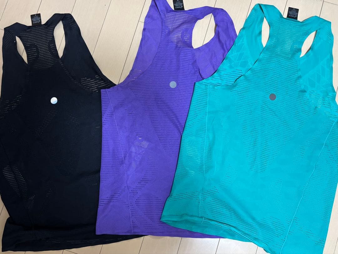 ⭐︎ASICS・アシックス・メタランシングレット＆インナー付ショートパンツ・セット