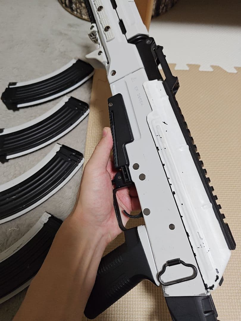 東京マルイ 次世代AK WHITE STORM ホワイトストーム カスタム品