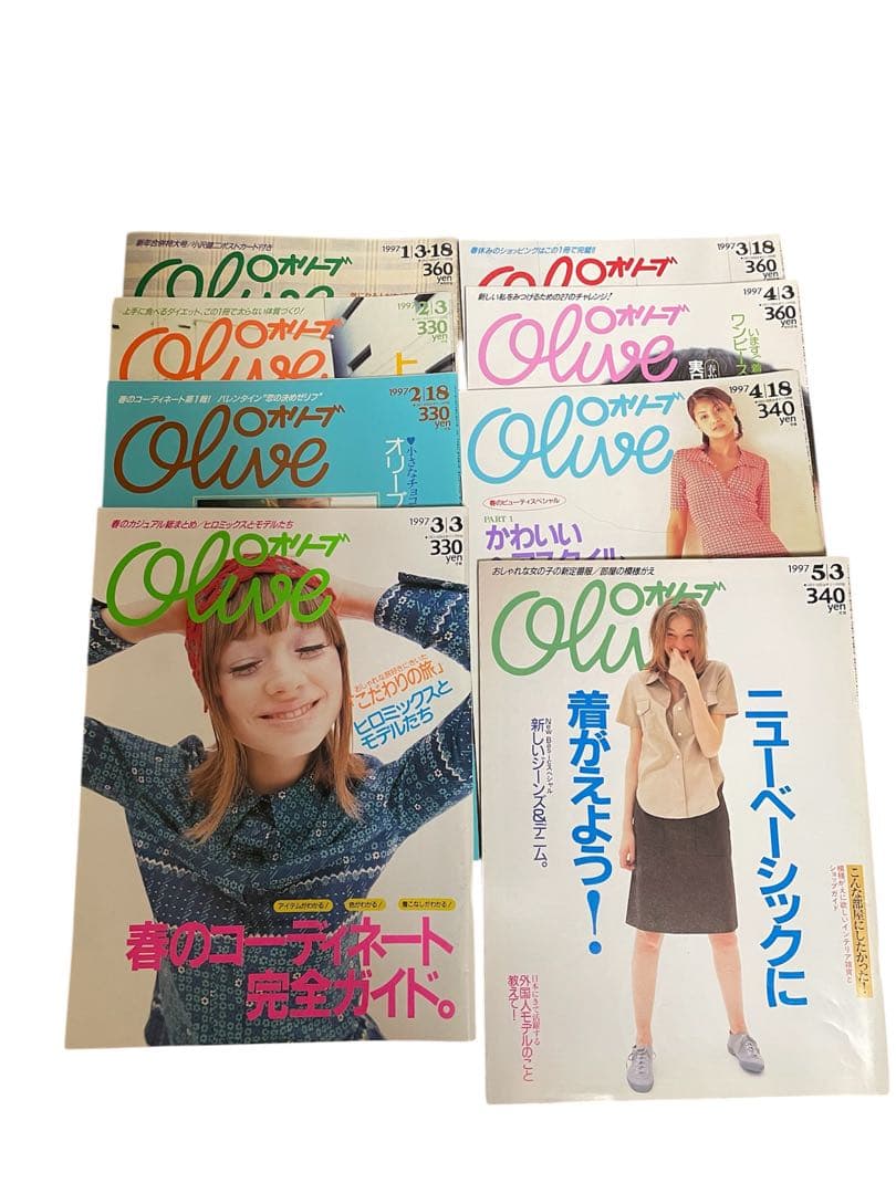 Olive オリーブ　雑誌　62冊　まとめ売り　90年代
