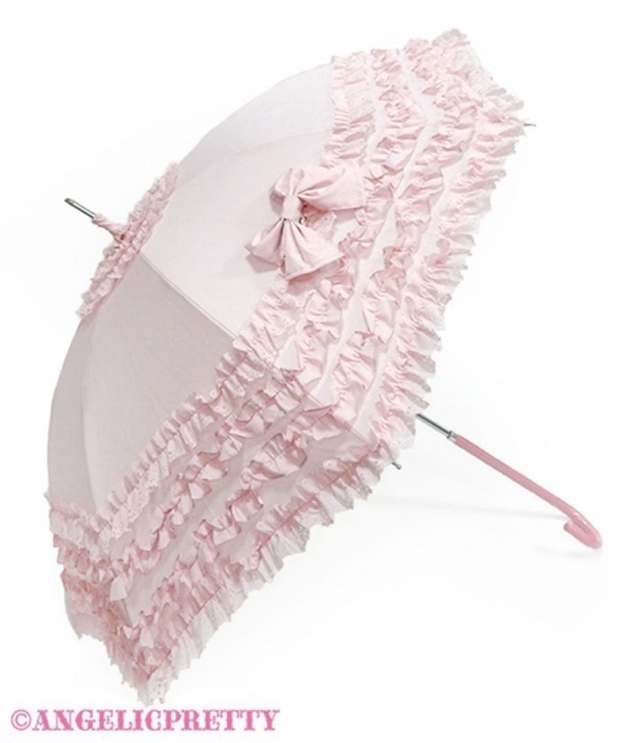 フリルミルフィーユアンブレラ♡ピンク