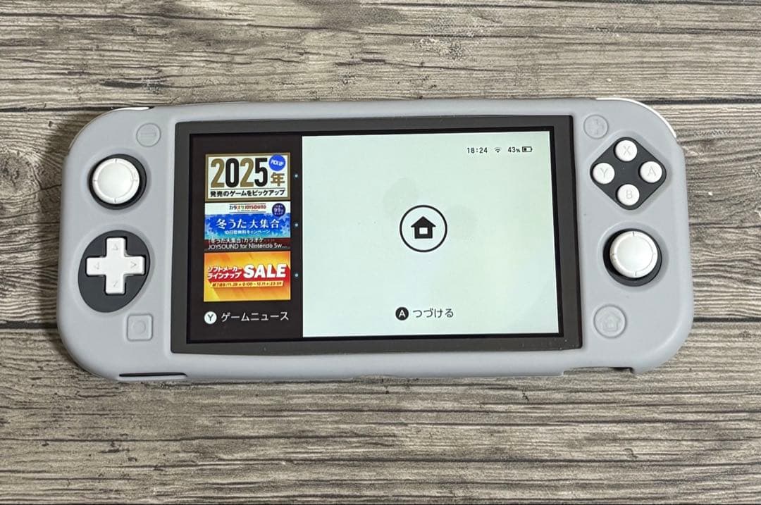 Nintendo Switch Lite グレー 本体 太鼓の達人つき