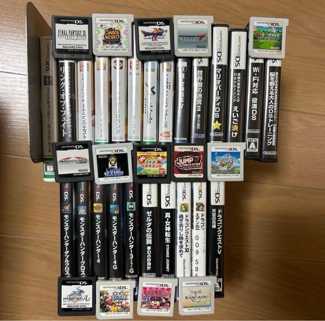 DS・ 3DS 37本+おまけ　ドラクエ5 7 9 11 シアトリ　メガテンなど