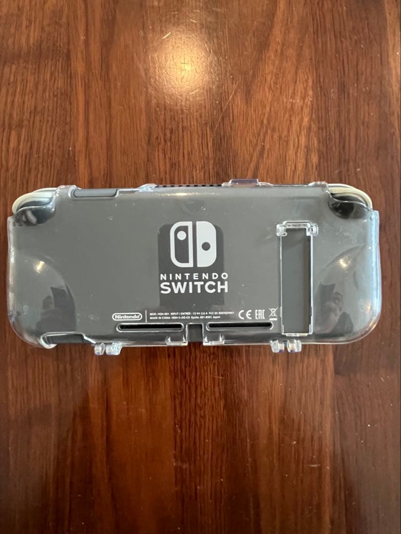 【ジャンク品】Nintendo Switch Lite 本体(透明カバー付き)