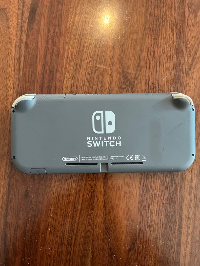 【ジャンク品】Nintendo Switch Lite 本体(透明カバー付き)
