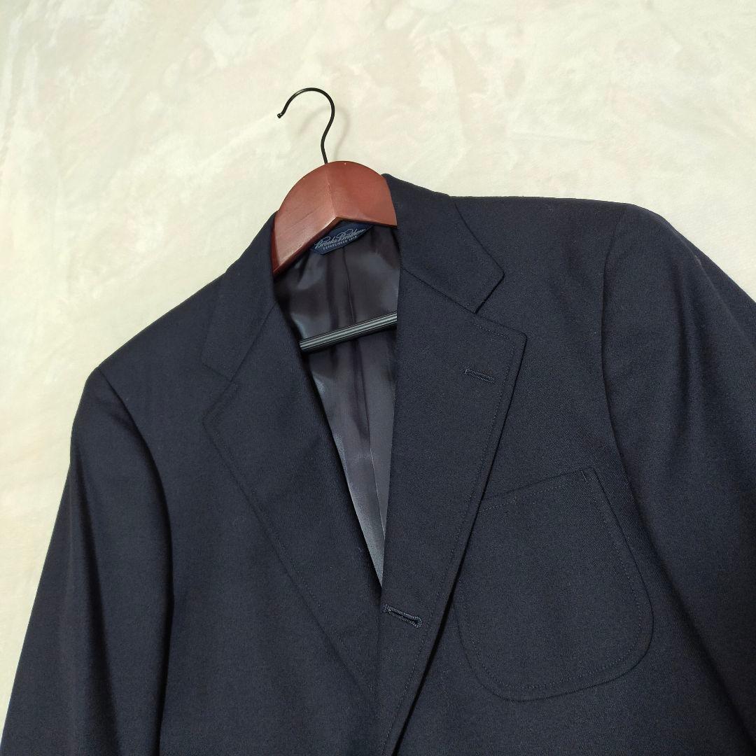 美品　BROOKS BROTHERS　紺ブレザー　総裏地　39SHT　日本製