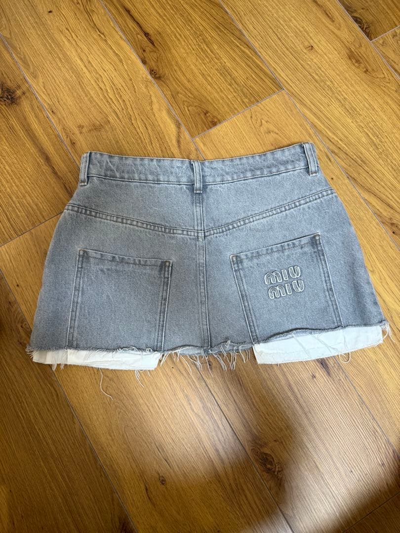 H*a様 完売品 miumiu ミュウミュウ デニム ショートパンツ