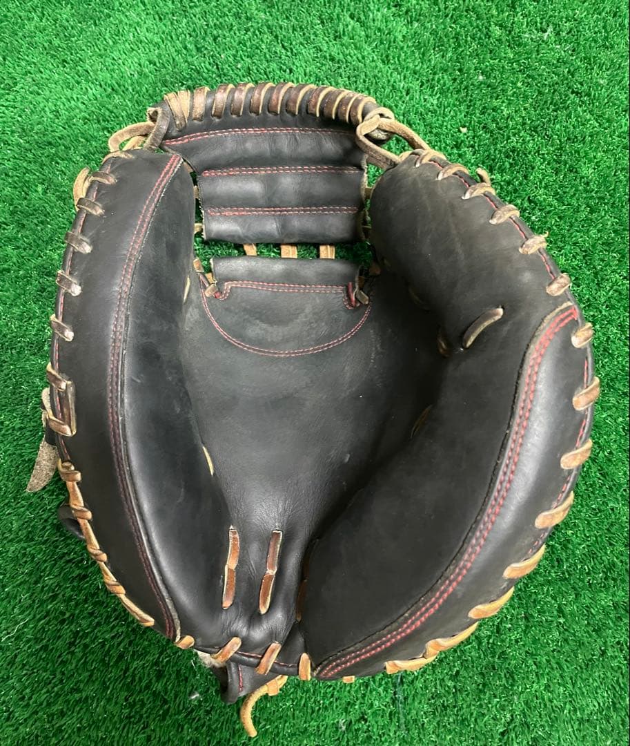 硬式キャッチャーミット エバード　黒