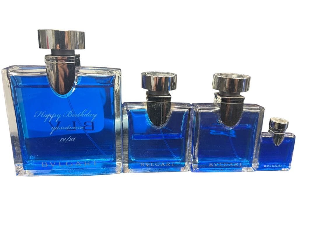中古品 ブルガリ ブルー プールオム オードトワレ 香水まとめ