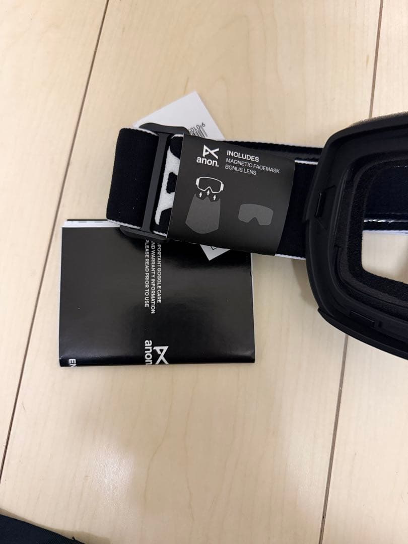 【未使用品】ANON M5S ローブリッジフィットゴーグル　フェイスマスク付