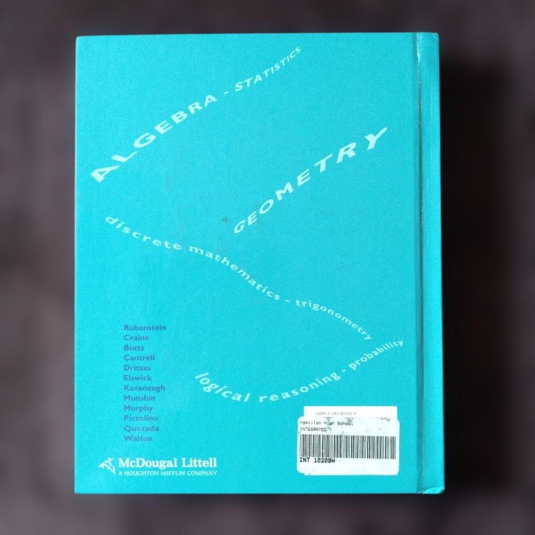 語学・辞書・学習参考書 Integrated Mathematics 1