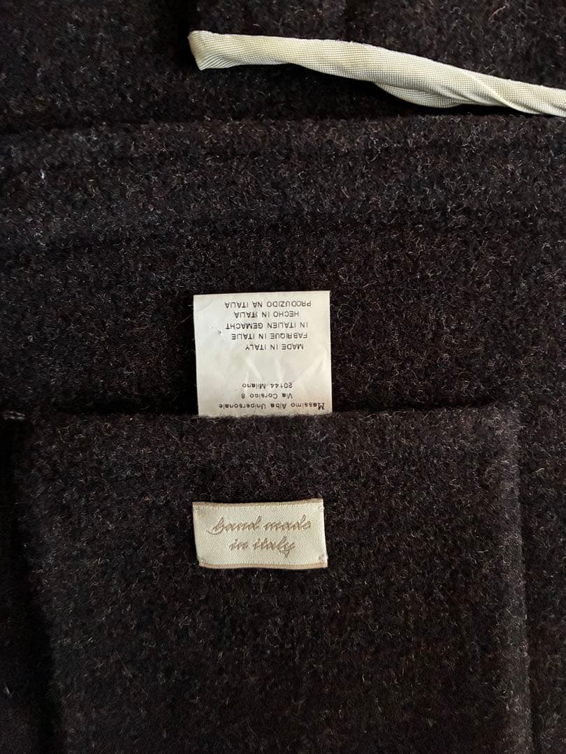 massimo alba マッシモアルバ コート 48