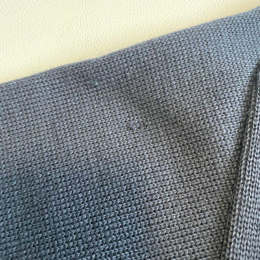 激レア【セリーヌ】ニット スタジャン エンブレム ネイビー フランス製 M