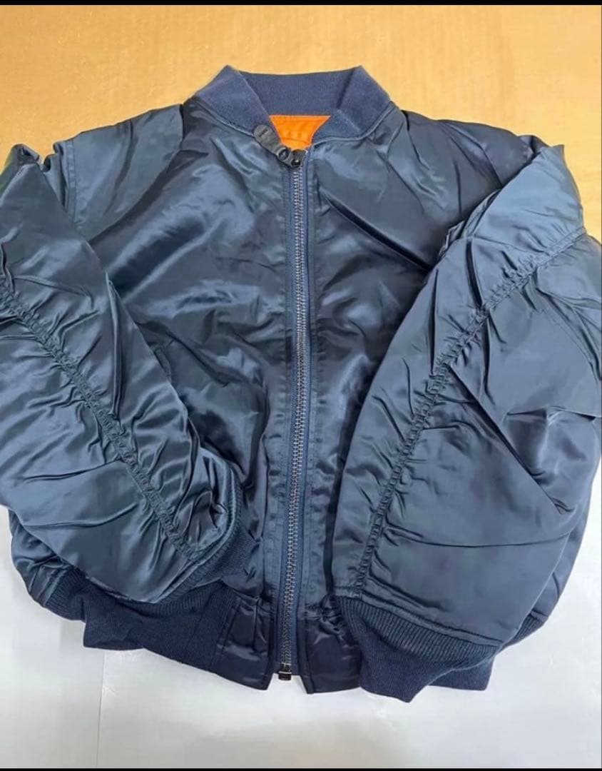 GOヒロミ CWUブラックM MA-1ネイビーM セット