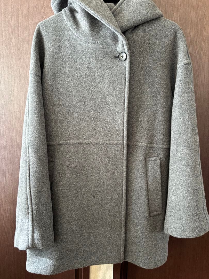 ジャーナルスタンダード　フード付きウールコート