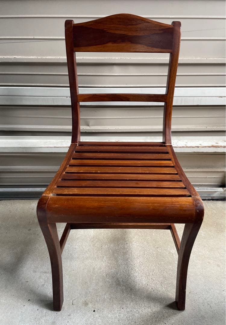 ビンテージ/インド/インド家具/無垢材/ダイニングチェア/チェア/椅子/猫脚