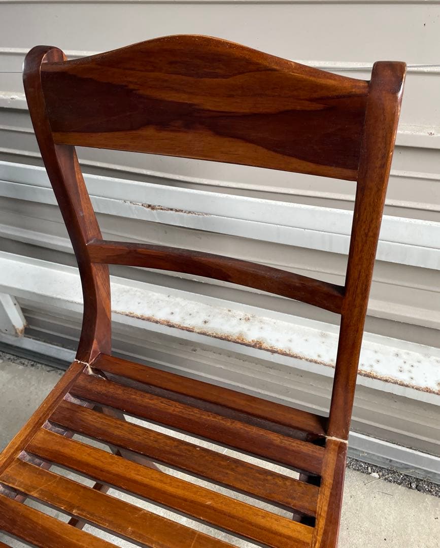 ビンテージ/インド/インド家具/無垢材/ダイニングチェア/チェア/椅子/猫脚