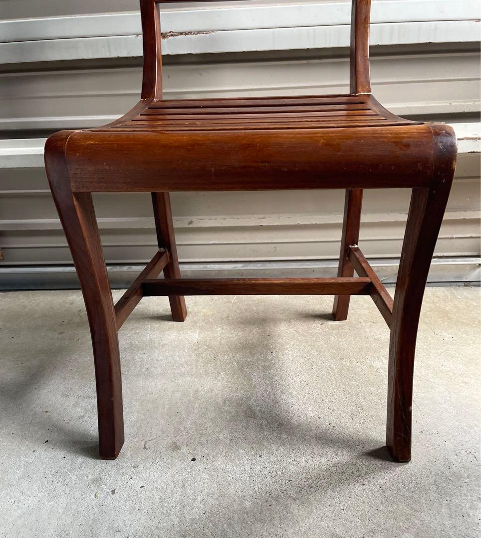 ビンテージ/インド/インド家具/無垢材/ダイニングチェア/チェア/椅子/猫脚