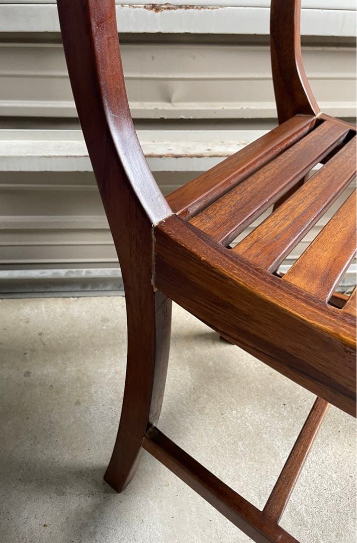 ビンテージ/インド/インド家具/無垢材/ダイニングチェア/チェア/椅子/猫脚