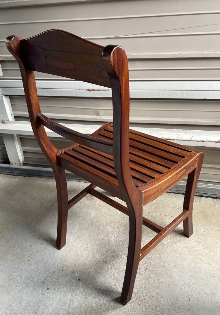 ビンテージ/インド/インド家具/無垢材/ダイニングチェア/チェア/椅子/猫脚