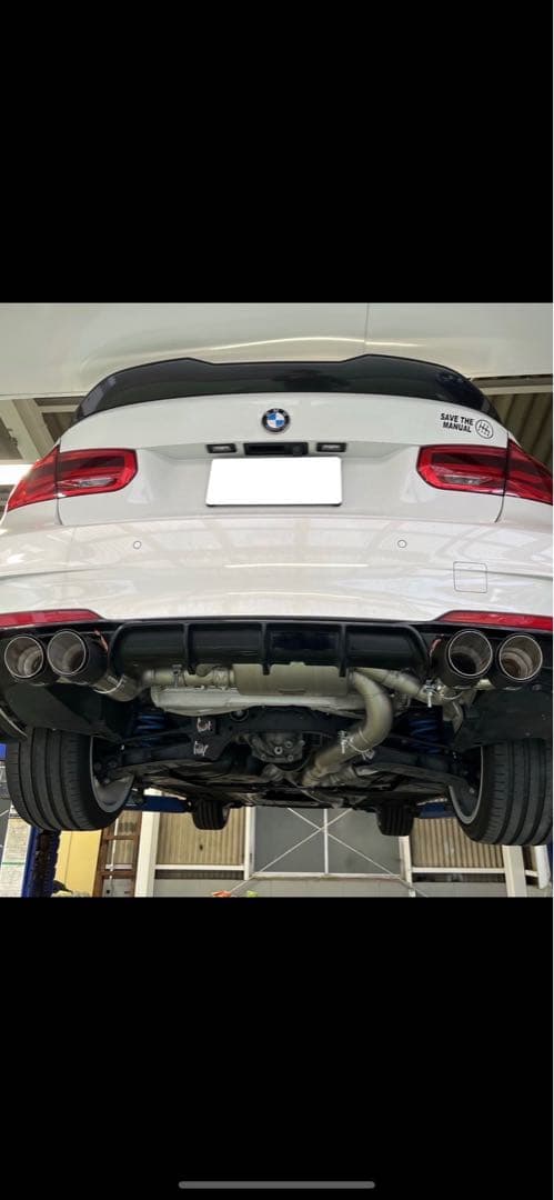  F30 可変マフラー F31 エキゾースト B48