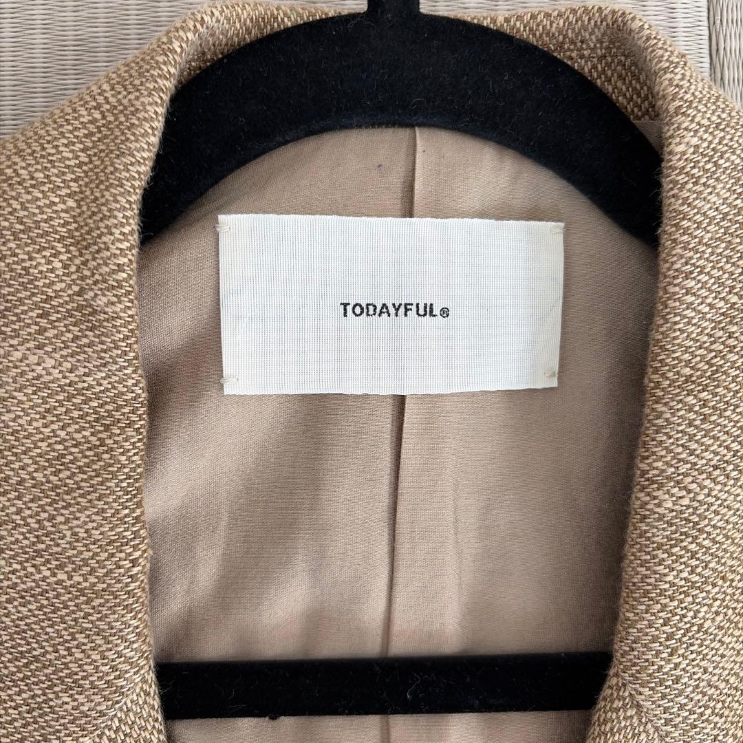 TODAYFUL ベージュ テーラードジャケット サイズ38