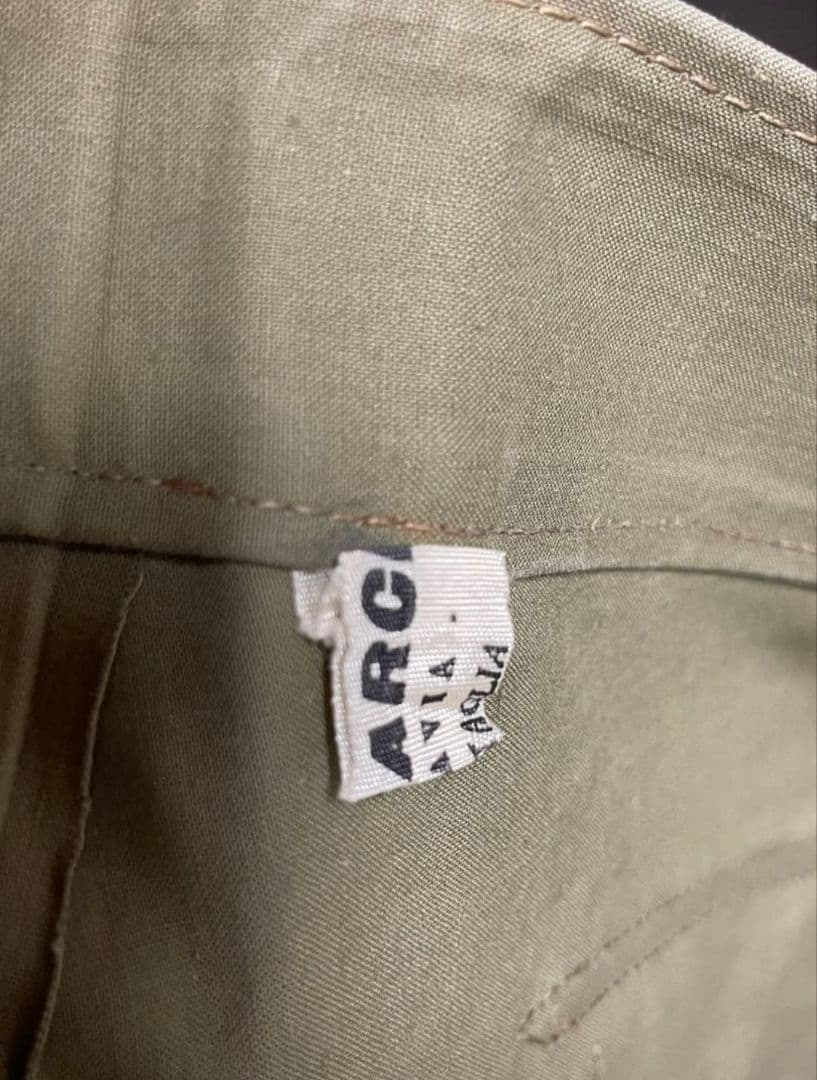 60s モーターサイクルパンツ イタリア軍 ユーロミリタリー カーゴパンツ