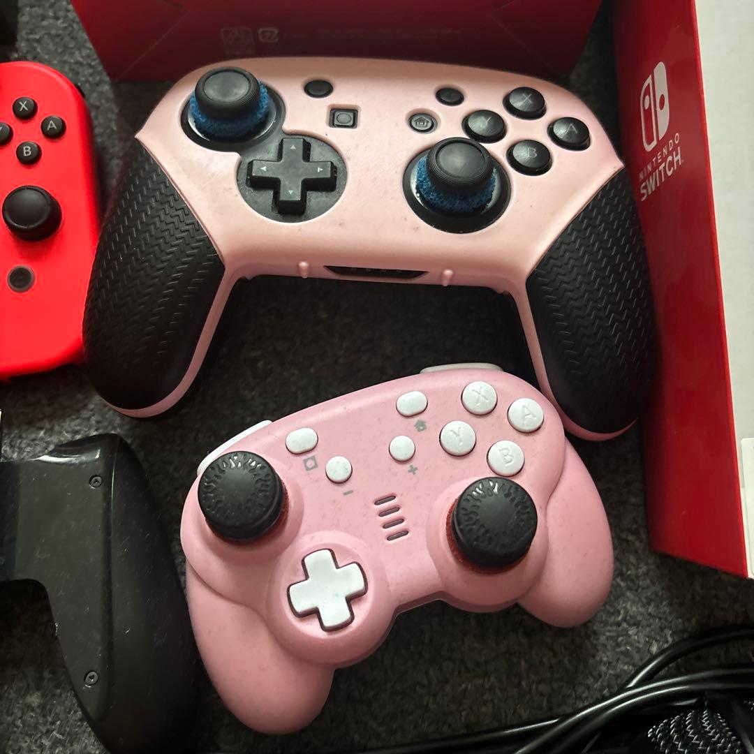 【お値下大歓迎！】Nintendo Switch マイク プロコン ピンク