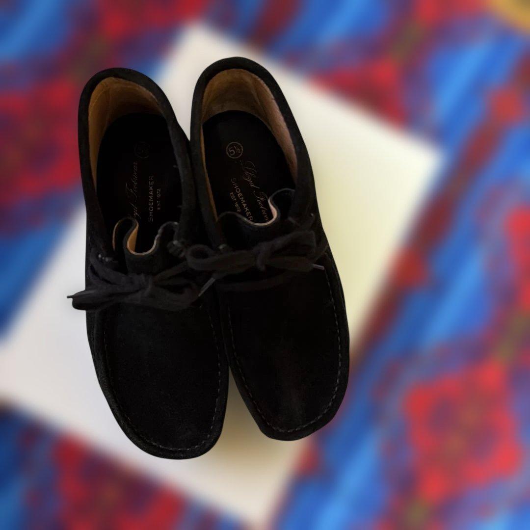 ロイドフットウエア　スエードブラック　UK5.5