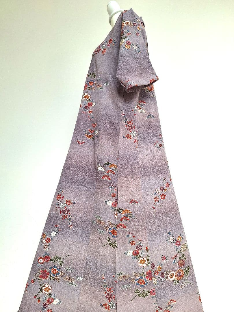 着物リメイクワンピース3632