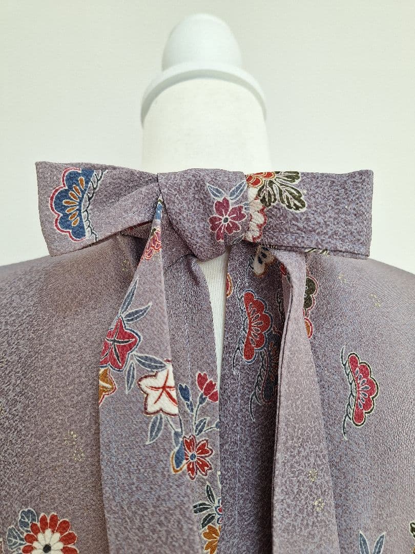 着物リメイクワンピース3632