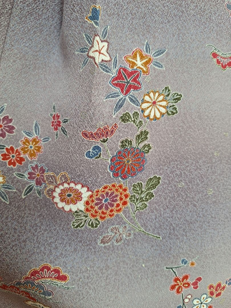 着物リメイクワンピース3632